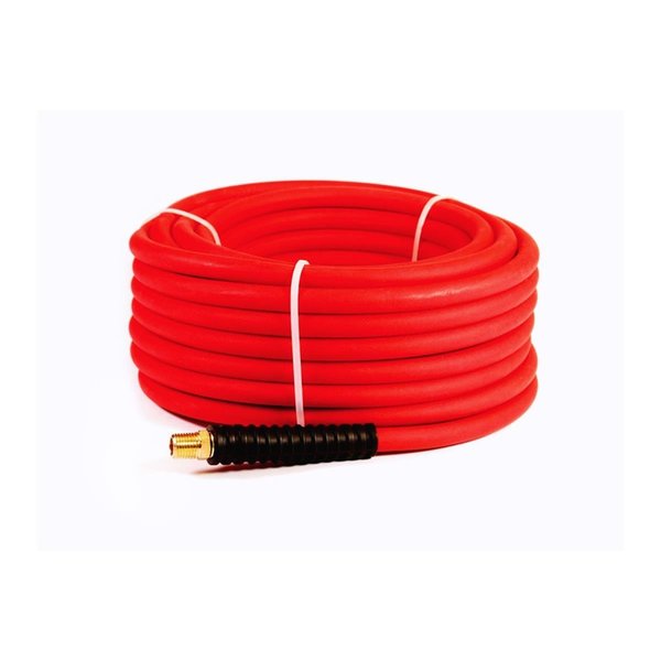 Captain Cold 50 ft. x 0.25 in. dia. Rubber Hybrid Air Hose 300 PSI Red CA2514373